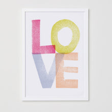 Load image into Gallery viewer, LOVE Print - Rainbow