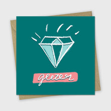 Load image into Gallery viewer, Diamond Geezer Greetings Card
