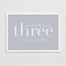 Load image into Gallery viewer, And then there were three 3... Print