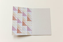 Load image into Gallery viewer, Geometric Notebook A6 - Pink
