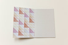 Load image into Gallery viewer, Geometric Notebook A6 - Pink
